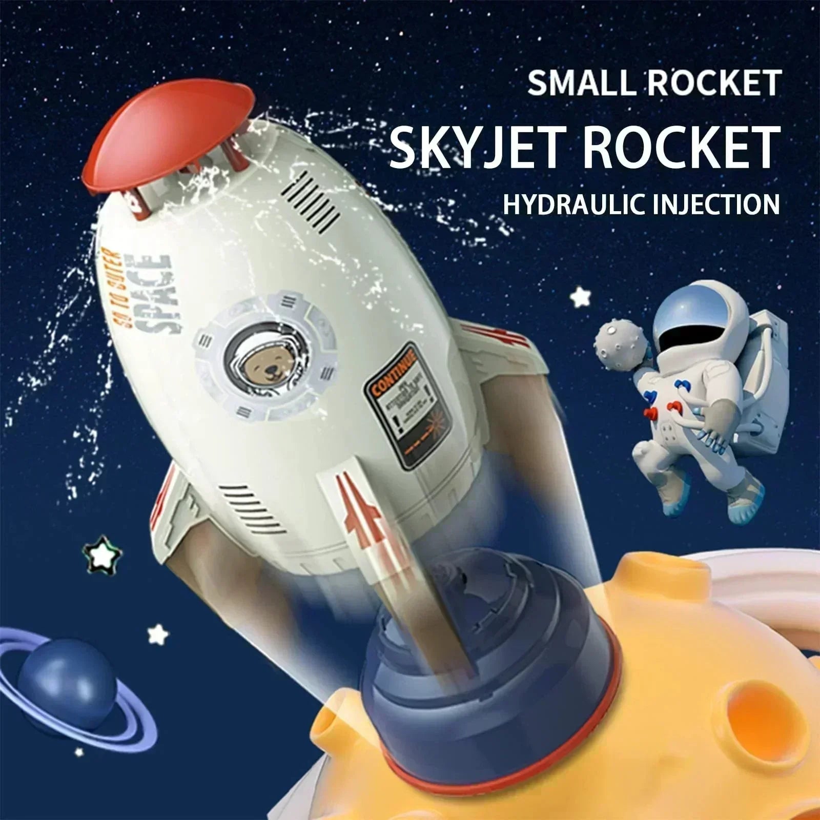 🎁2025 Hottest Rocket Sprinkler – Ultimate Summer Water Toy for Kids!