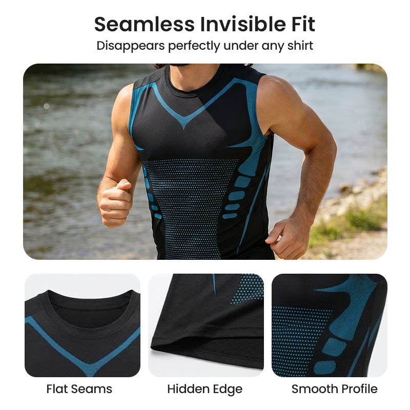 🔥50K+ SOLD! Ionic Shaping Vest – Cooling compression, smooths belly & love handles. Invisible under shirts. Feel confident again! 💪✨