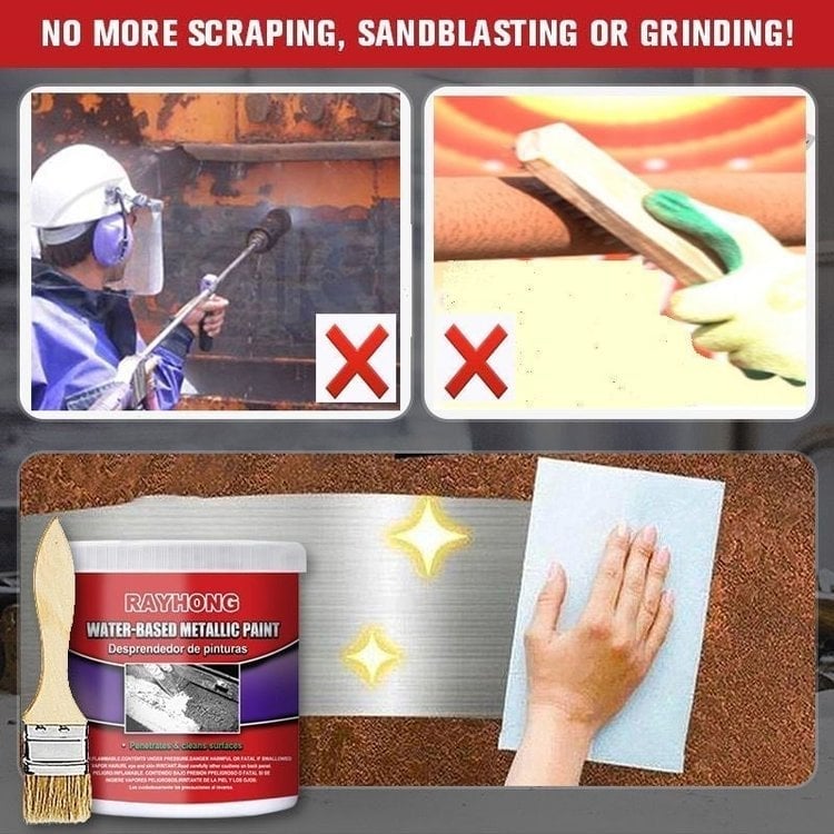 Last Day 49%OFF✨Water-based Metal Rust Remover