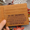 🎄Last Day SALE 50% OFF🧔 ❤️Engraved Genuine Leather Wallet