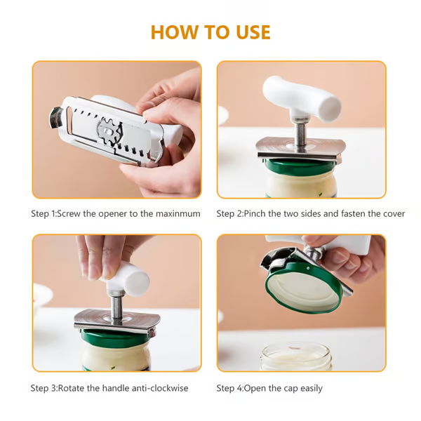 🔥Clearance Sale🔥Effortless Arthritis Jar Opener👍BUY 2 GET 1 FREE(3 PCS) 💖