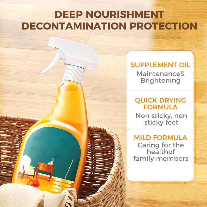 ✨✨ Wood clean & shine spray – quick-drying, antibacterial, waterproof