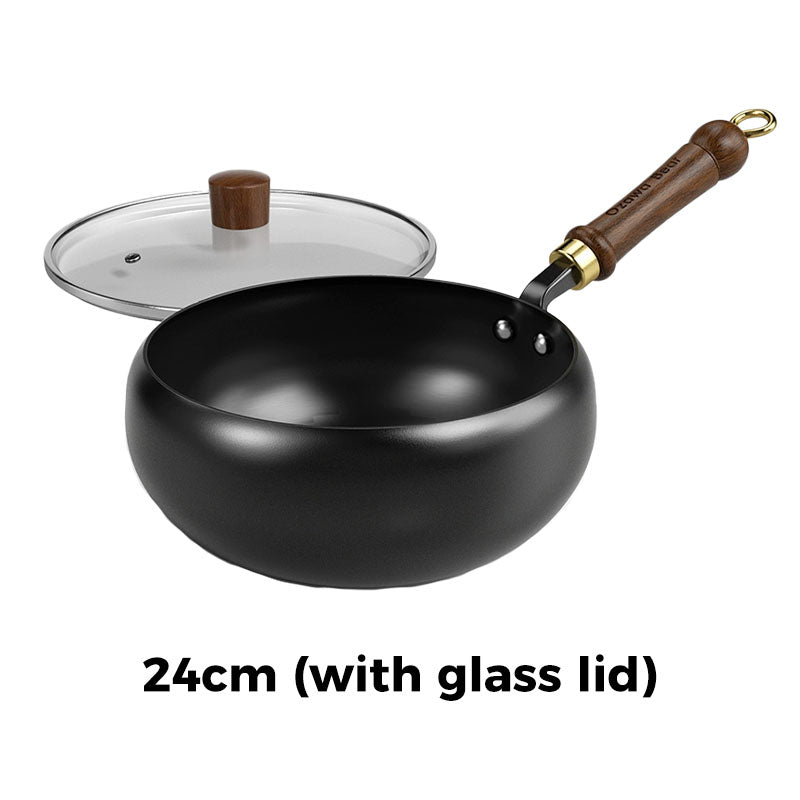 ⏳⏰Uncoated Thick Iron Pot⏲️🥖