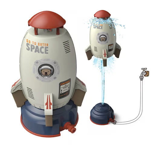 🎁2025 Hottest Rocket Sprinkler – Ultimate Summer Water Toy for Kids!