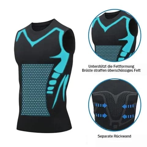 🔥50K+ SOLD! Ionic Shaping Vest – Cooling compression, smooths belly & love handles. Invisible under shirts. Feel confident again! 💪✨