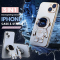 Electroplating Astronaut iPhone Case & Stand