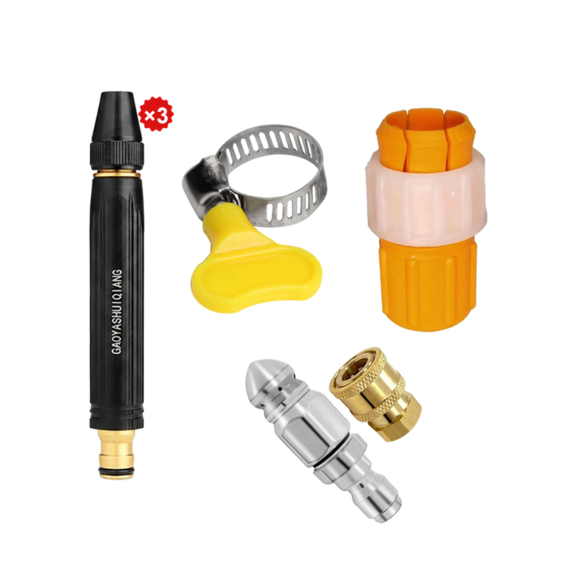 👍LAST DAY BUY 2 GET 1 FREE!!🔥Home high-pressure car wash water gun with booster nozzle and hose, a must-have for watering plants and vegetables, and car washing.👍💦