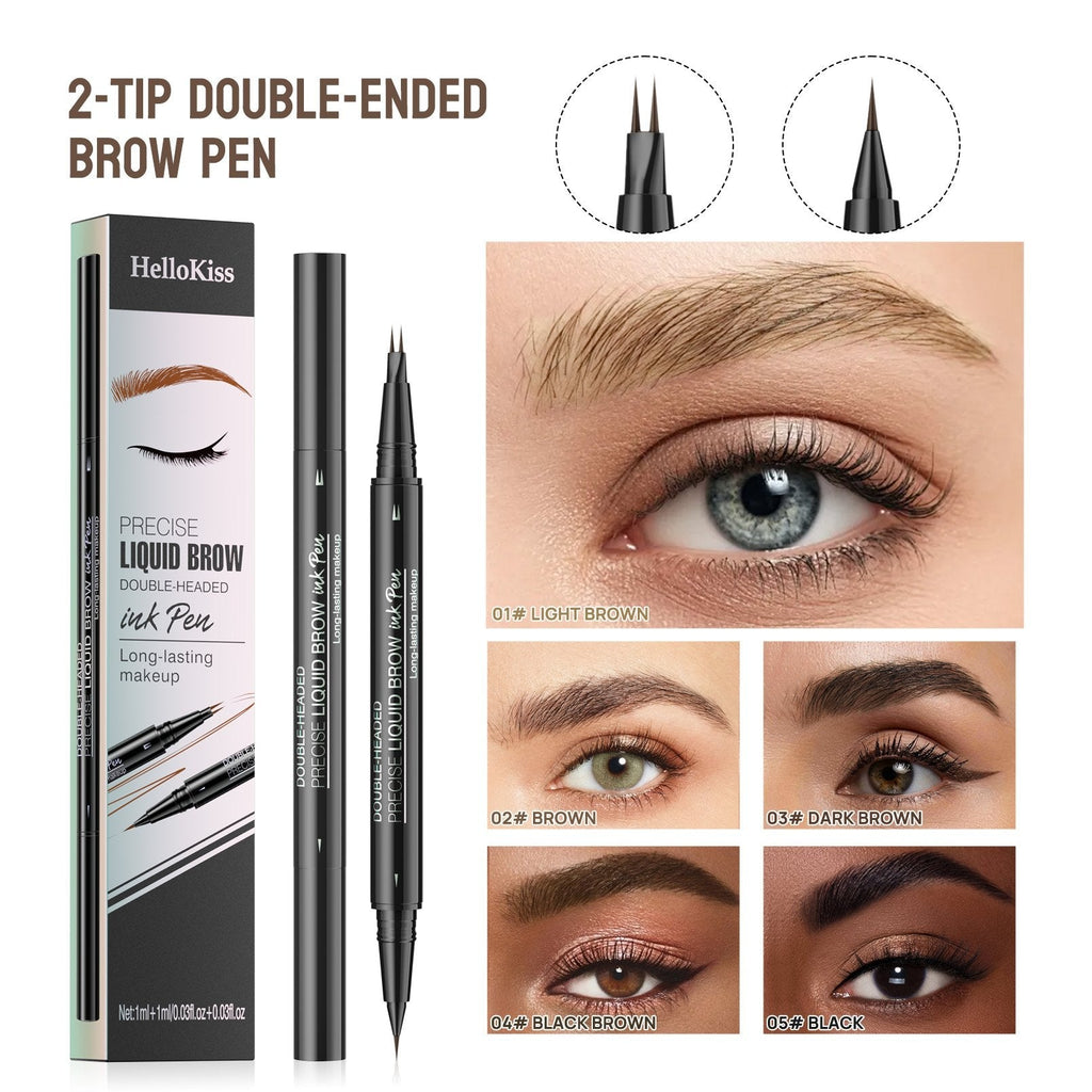 🔥HOT SALE 50% OFF🏆#1 Bestselling🏆2-in-1 Waterproof Eyebrow Pen (🔥Buy 2 Free Shipping)
