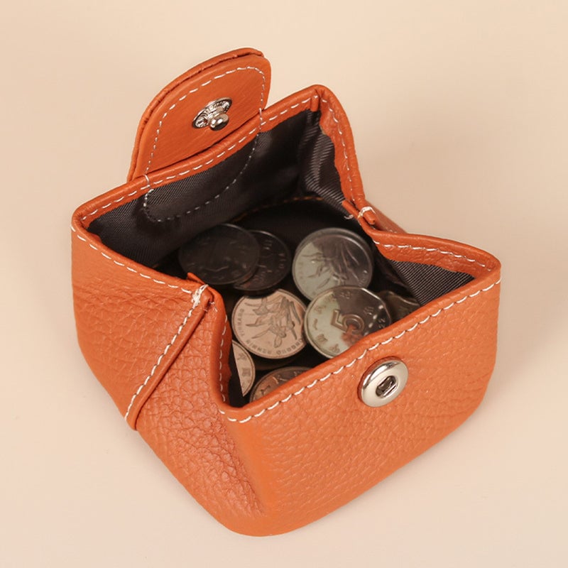 👛Cute Portable✨ Various Colours 🎨Solid Color Mini Coin Purse