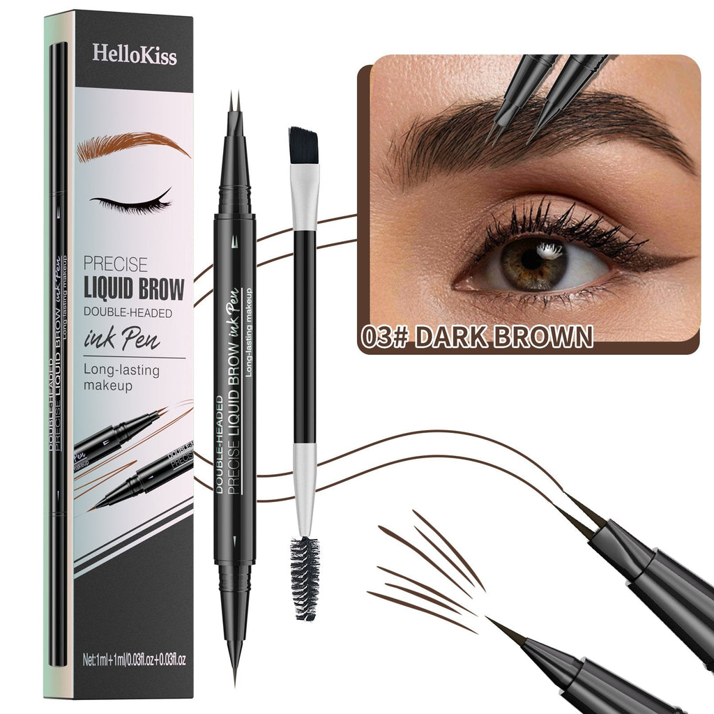 🔥HOT SALE 50% OFF🏆#1 Bestselling🏆2-in-1 Waterproof Eyebrow Pen (🔥Buy 2 Free Shipping)