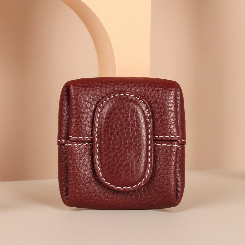 👛Cute Portable✨ Various Colours 🎨Solid Color Mini Coin Purse