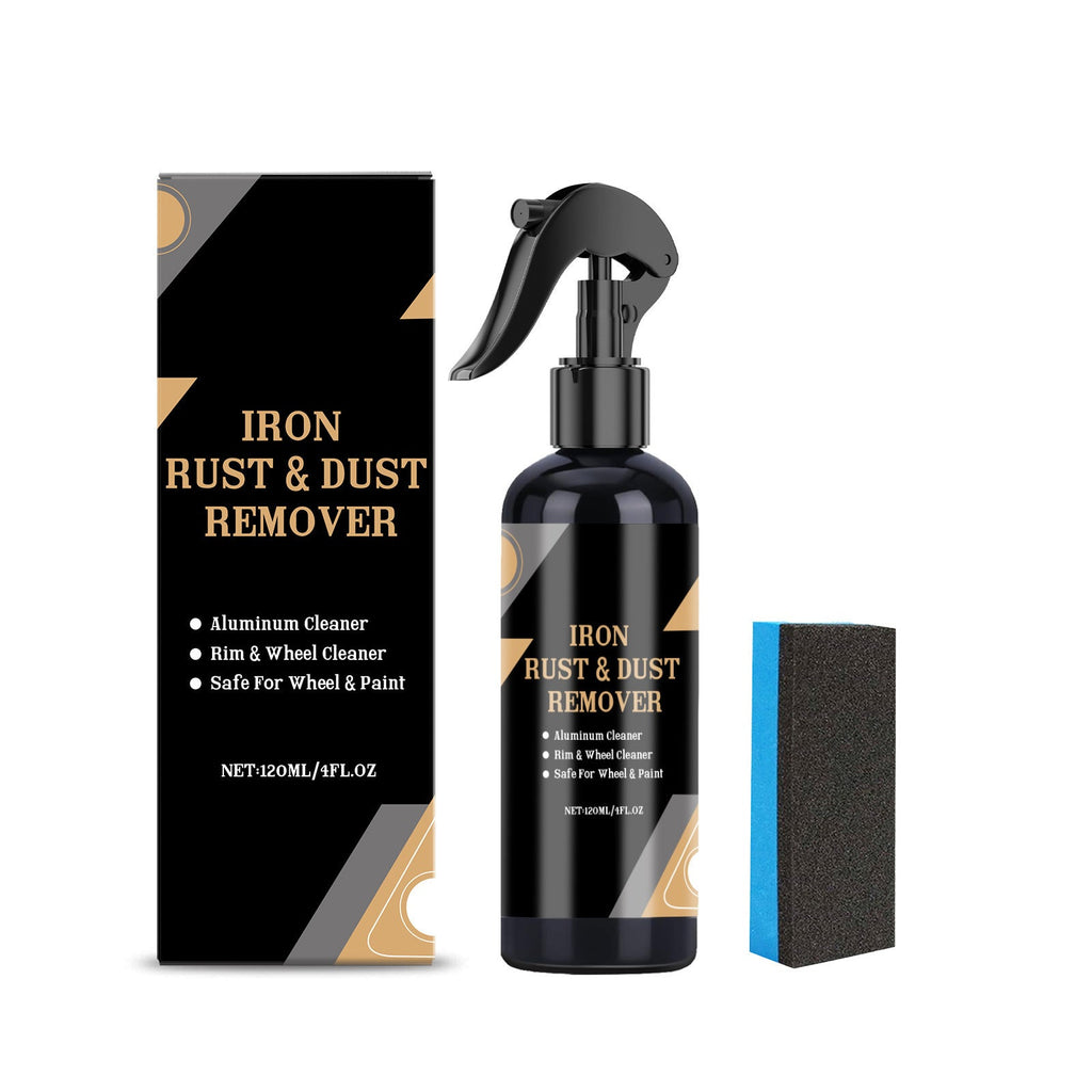 🔥Wheel and Rim Cleaning Spray, Rust and Dirt Remover, Purple-Tinted Rust Remover, All-Purpose Wheel Rust Remover