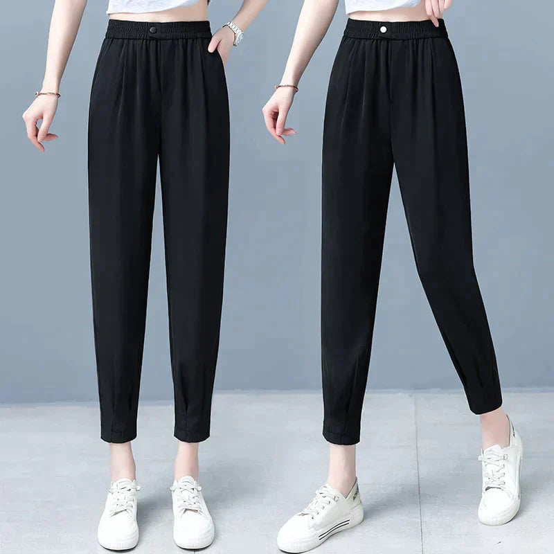Women\'s Breathable Stretch Casual Straight Pants (50% Off)