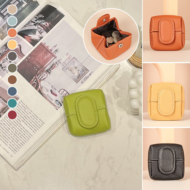 👛Cute Portable✨ Various Colours 🎨Solid Color Mini Coin Purse