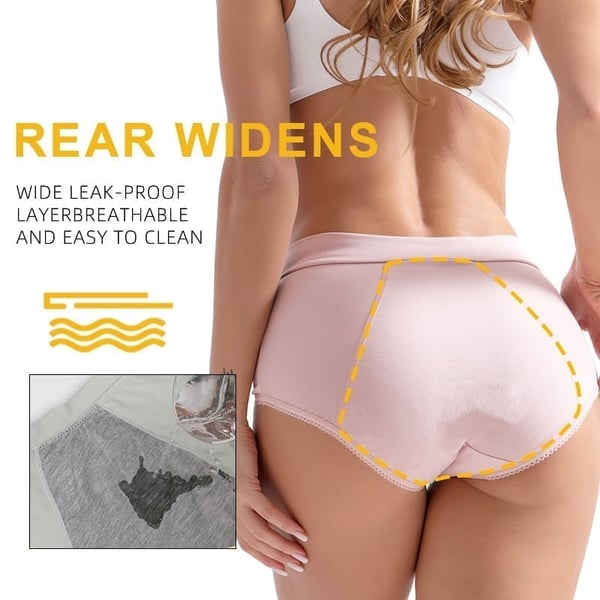 🎉Buy 1, Get 2 Free🩲 High-Waisted Leak-Proof Underwear – Reliable leak protection, comfortable high waist – Pay on delivery ✅