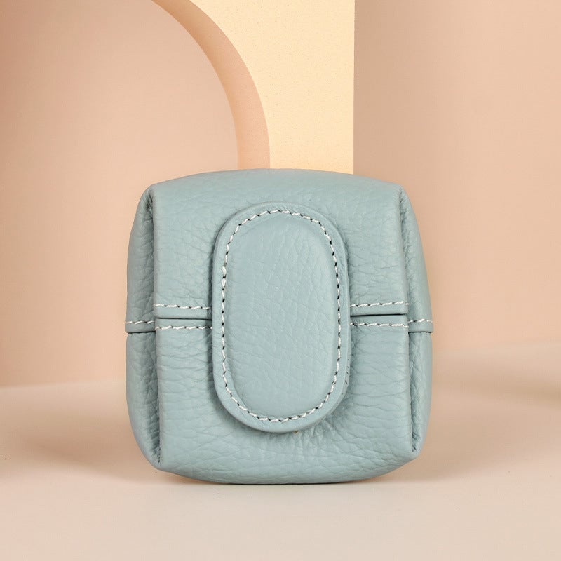 👛Cute Portable✨ Various Colours 🎨Solid Color Mini Coin Purse