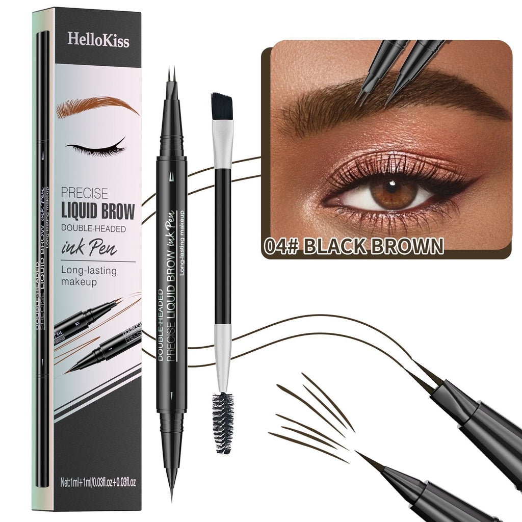 🔥HOT SALE 50% OFF🏆#1 Bestselling🏆2-in-1 Waterproof Eyebrow Pen (🔥Buy 2 Free Shipping)