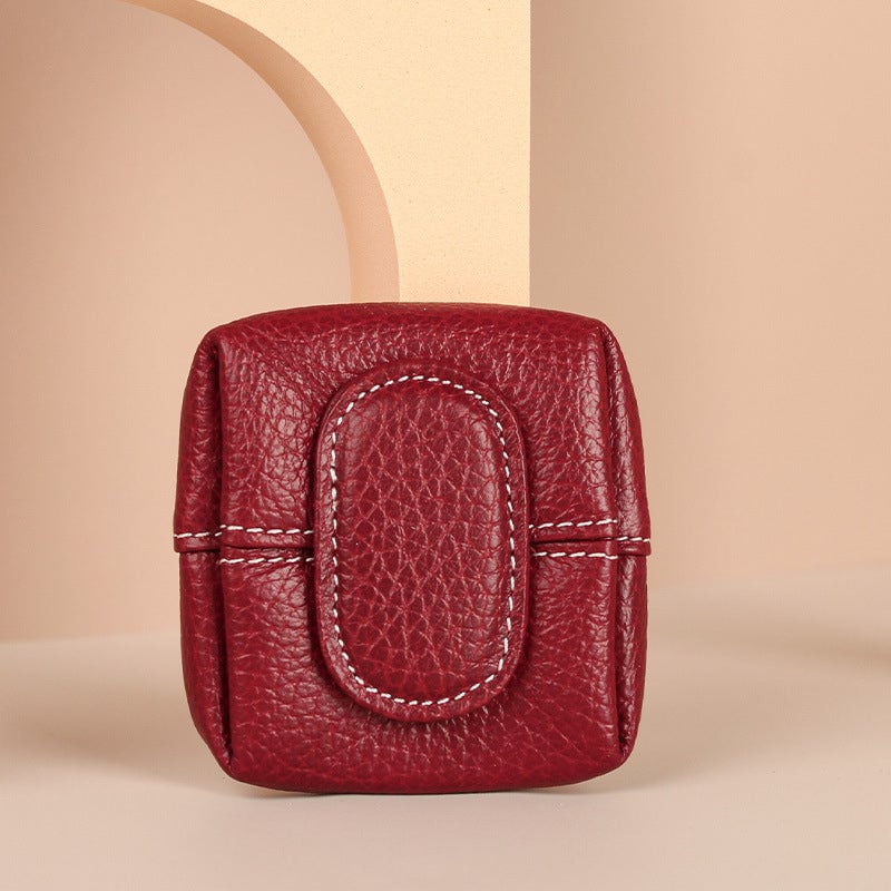 👛Cute Portable✨ Various Colours 🎨Solid Color Mini Coin Purse