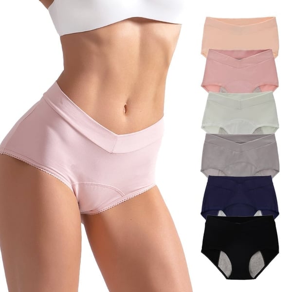 🎉Buy 1, Get 2 Free🩲 High-Waisted Leak-Proof Underwear – Reliable leak protection, comfortable high waist – Pay on delivery ✅