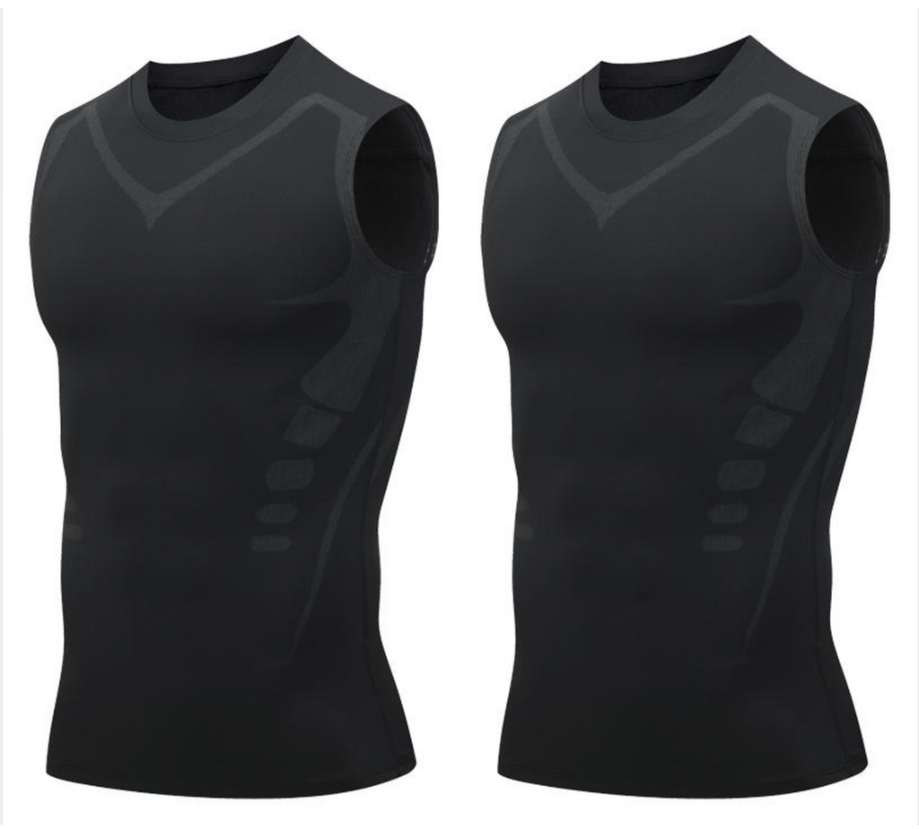 🔥50K+ SOLD! Ionic Shaping Vest – Cooling compression, smooths belly & love handles. Invisible under shirts. Feel confident again! 💪✨