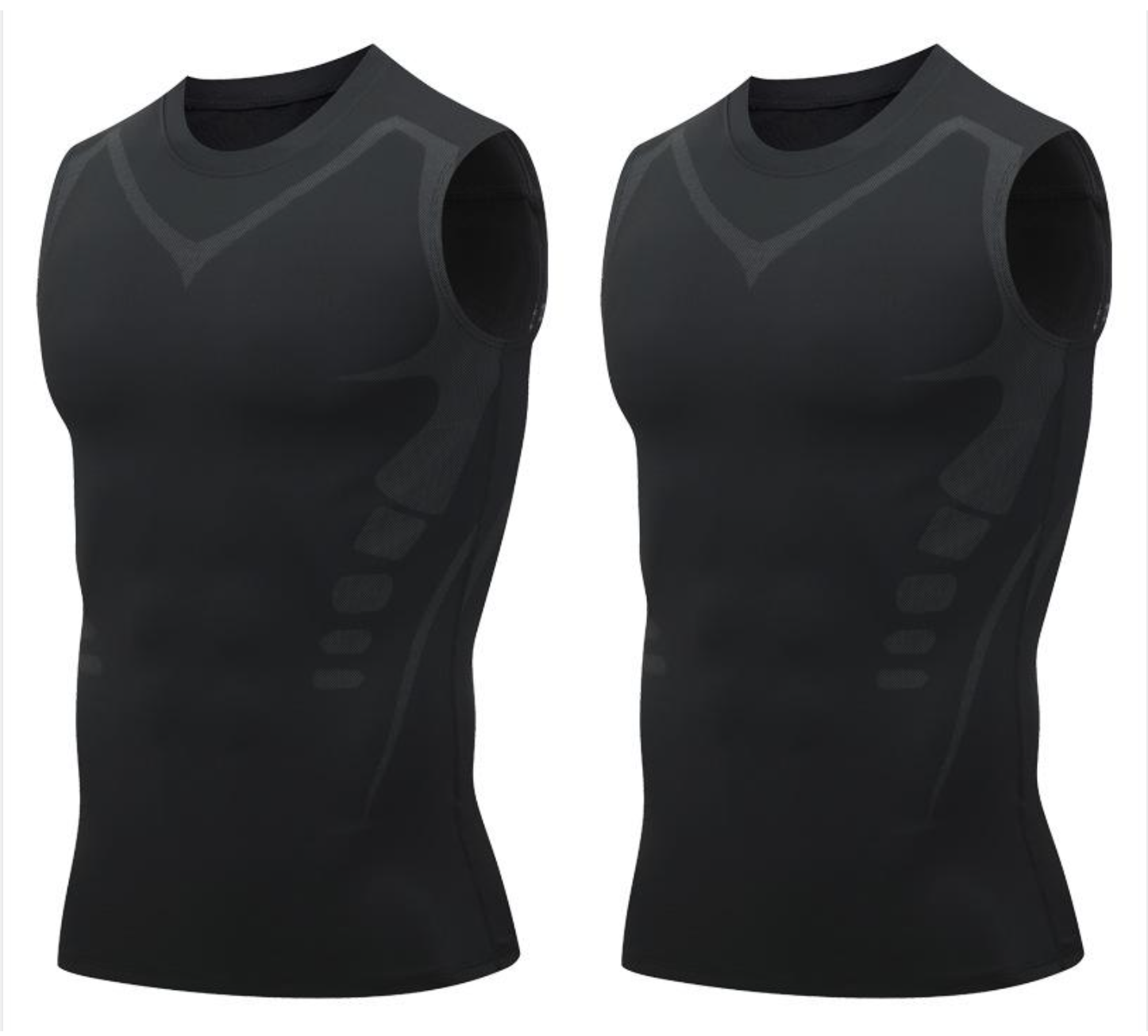 🔥50K+ SOLD! Ionic Shaping Vest – Cooling compression, smooths belly & love handles. Invisible under shirts. Feel confident again! 💪✨