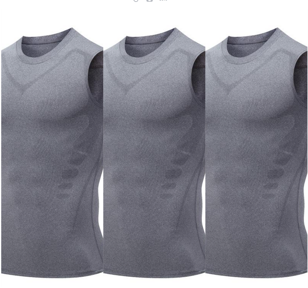🔥50K+ SOLD! Ionic Shaping Vest – Cooling compression, smooths belly & love handles. Invisible under shirts. Feel confident again! 💪✨