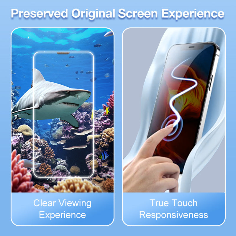 (iPhone 16 is coming!)🔥 iPhone Tempered Anti-Peeking Screen Protector - No Bubbles No Dust