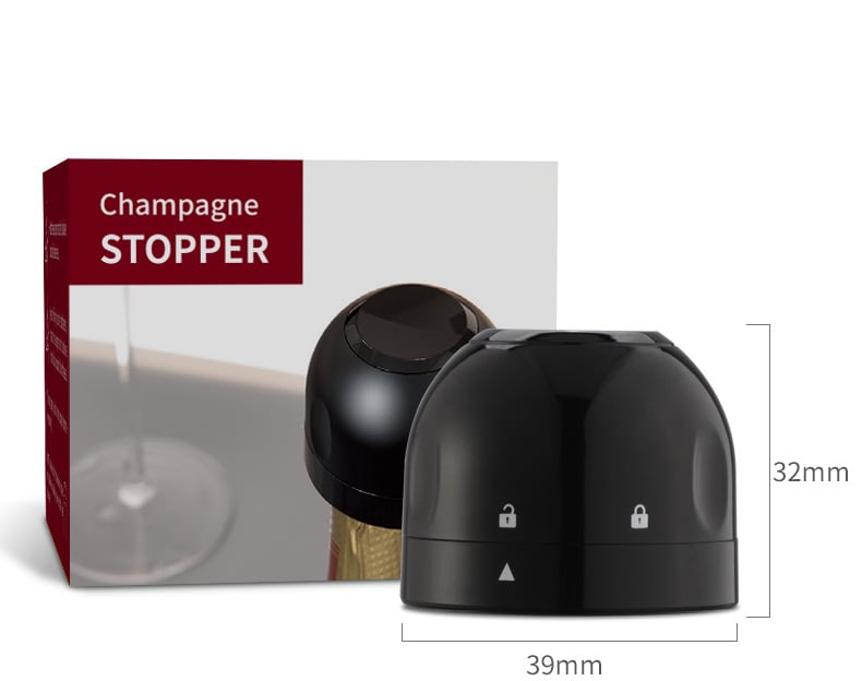 Wine Beer And Champagne Stoppers Sealed With Silicone