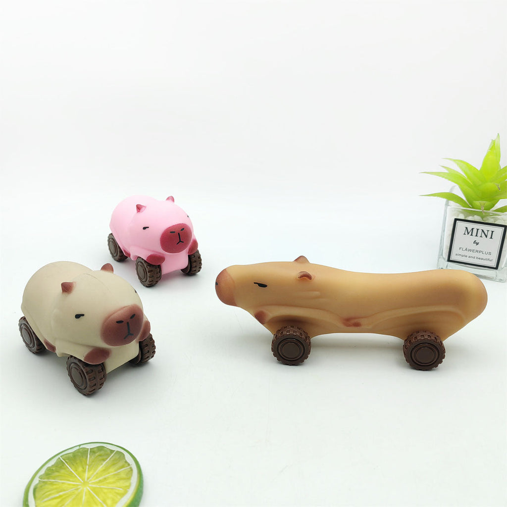 Capybara Lala Le decompression stretching car decompression