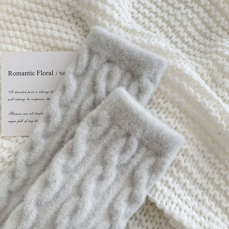 🔥Hot Sale 50% OFF🔥Soft Waxy Macaron Color Thermal Socks for Women - Great Gift
