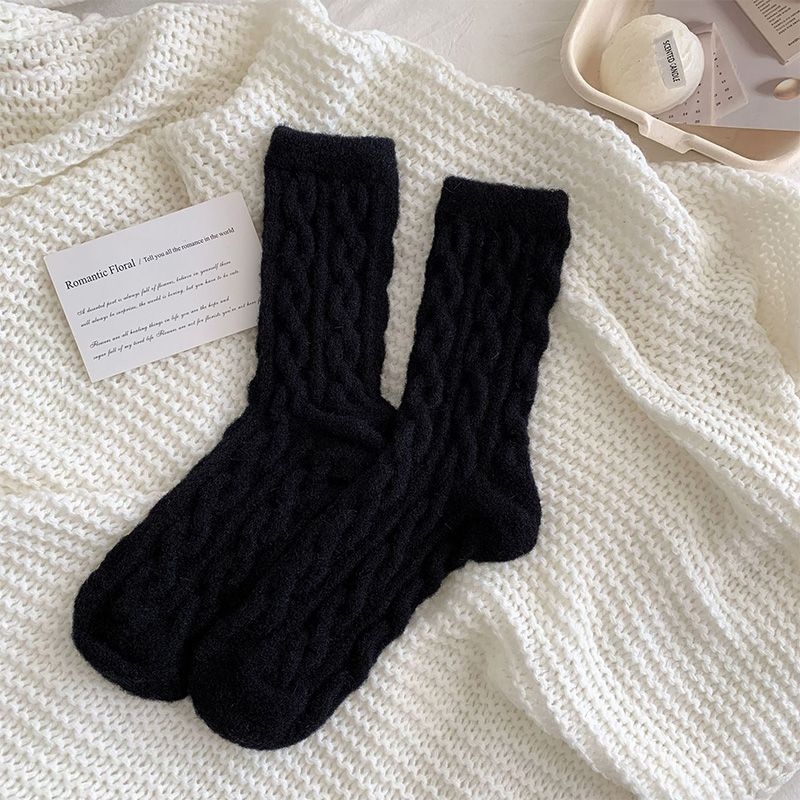 🔥Hot Sale 50% OFF🔥Soft Waxy Macaron Color Thermal Socks for Women - Great Gift