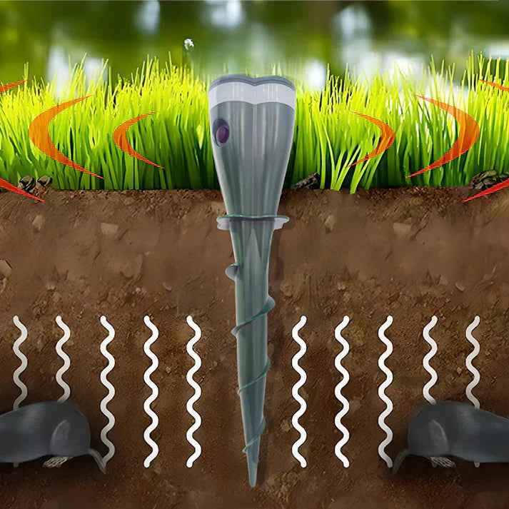 🥰🥰 Solar Animal Repellent – Non‑Toxic, Easy to Install, Waterproof 🔧
