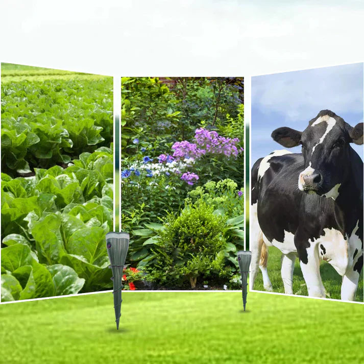 🥰🥰 Solar Animal Repellent – Non‑Toxic, Easy to Install, Waterproof 🔧