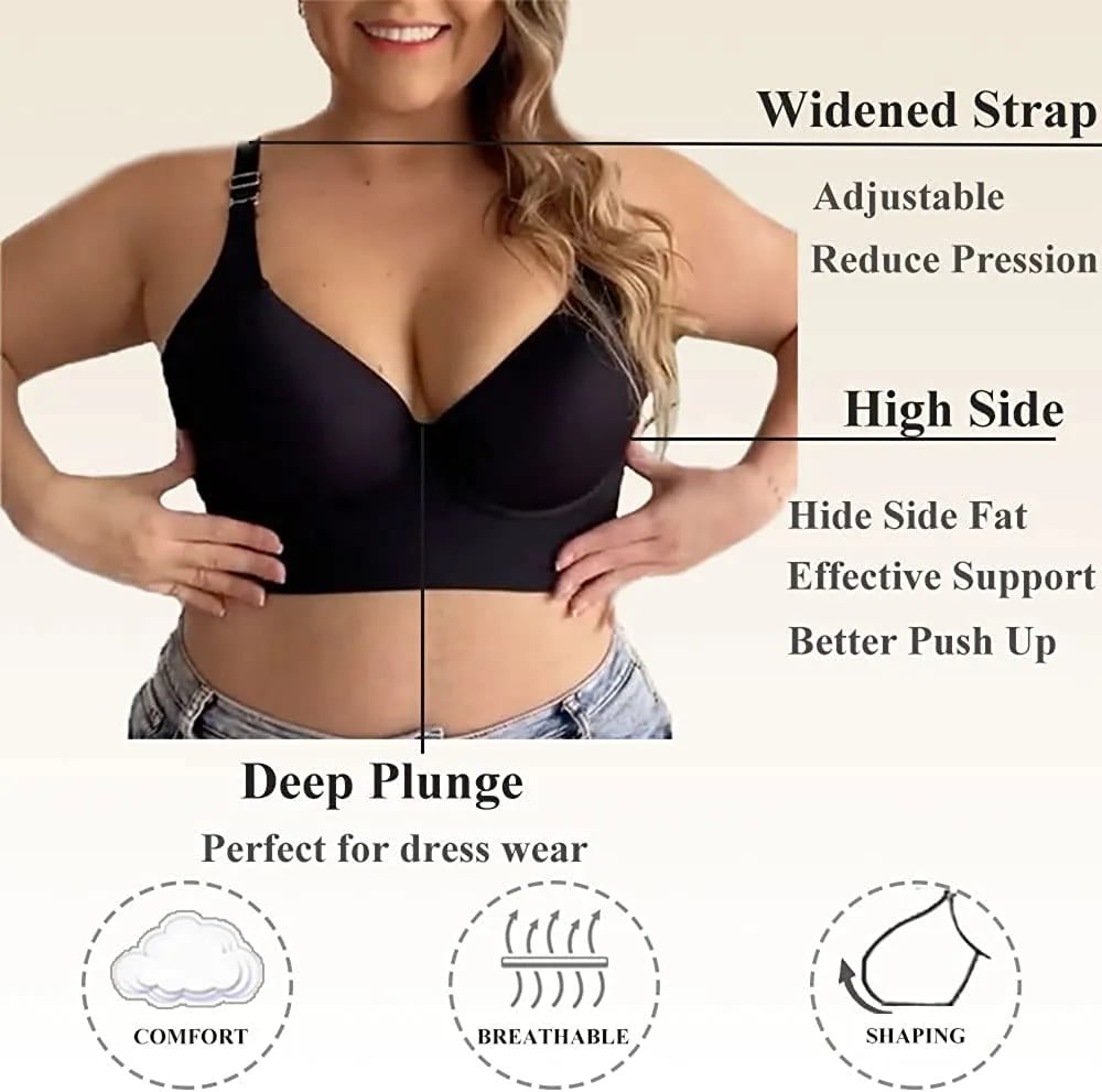 💖LAST DAY SALE 50% OFF💖Back Smoothing Bra with shapewear