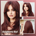🔥Hot Sale For 50% OFF🎉Nice gift*Wig long hair Layered bangs wigs