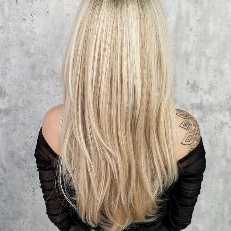 🔥Hot Sale For 50% OFF🎉Nice gift*Wig long hair Layered bangs wigs