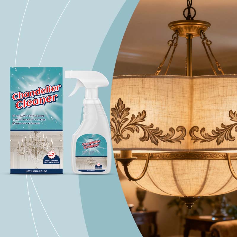 🥳2026 HOT SALE🥳💞50K+ SOLD!✨💦 Chandelier Cleaning Spray – Removes dust & stains from crystal/metal. No scrubbing, no residue. Protect your chandelier’s shine. A delicate job made easy! 💎🛡️