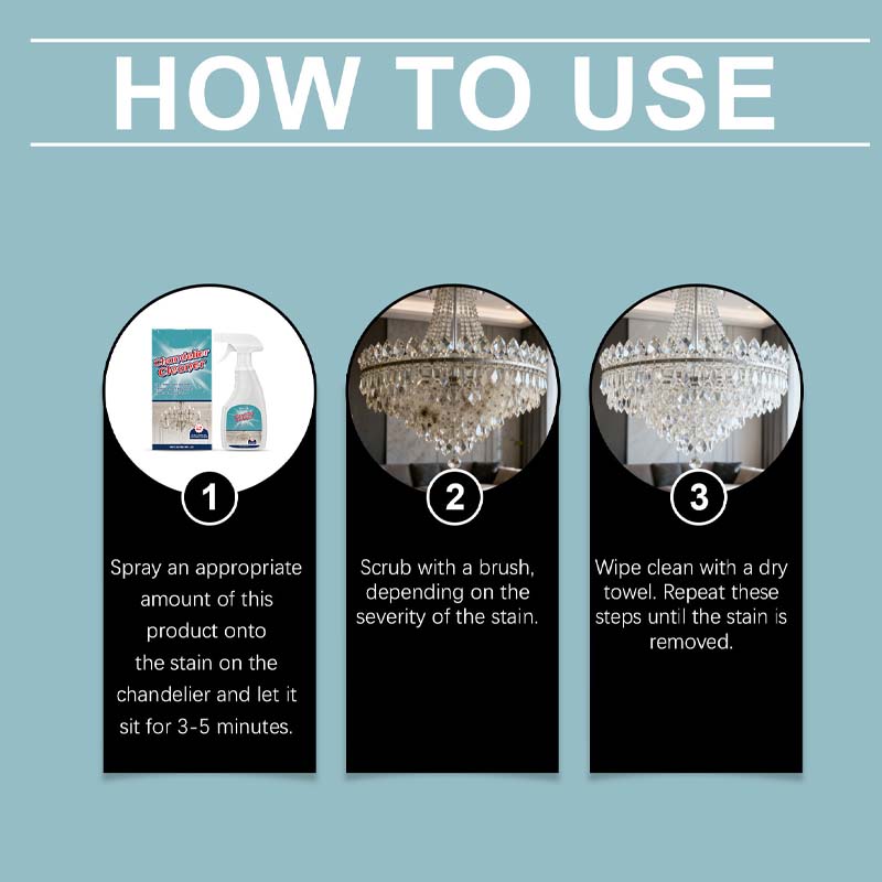 🥳2026 HOT SALE🥳💞50K+ SOLD!✨💦 Chandelier Cleaning Spray – Removes dust & stains from crystal/metal. No scrubbing, no residue. Protect your chandelier’s shine. A delicate job made easy! 💎🛡️