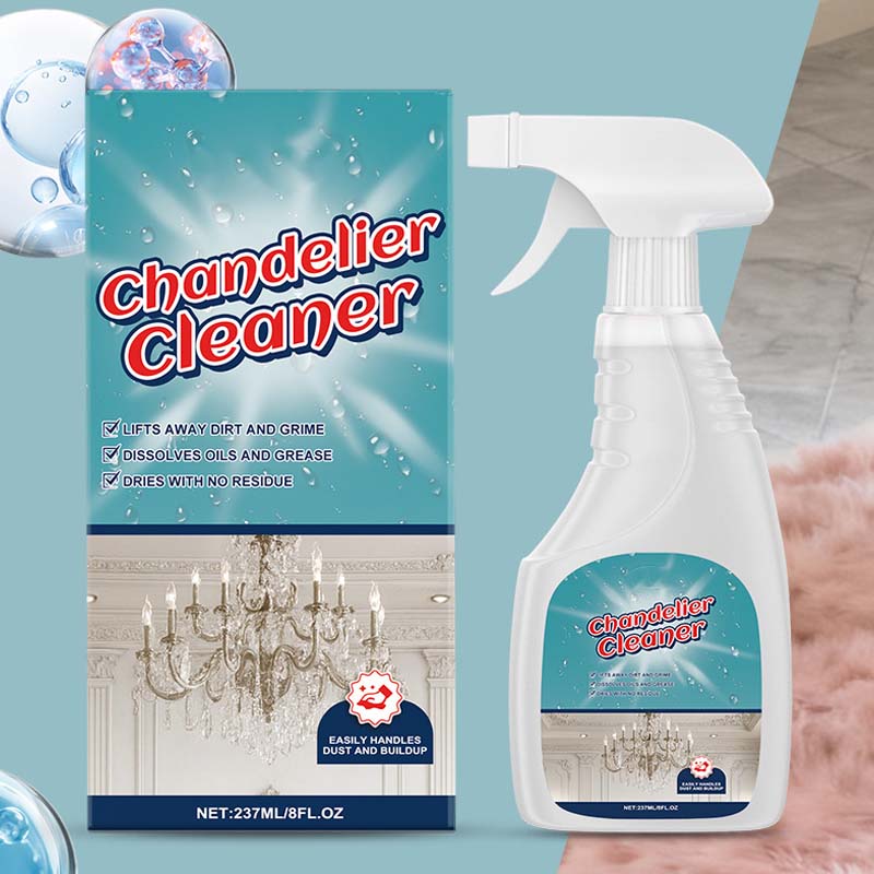 🥳2026 HOT SALE🥳💞50K+ SOLD!✨💦 Chandelier Cleaning Spray – Removes dust & stains from crystal/metal. No scrubbing, no residue. Protect your chandelier’s shine. A delicate job made easy! 💎🛡️