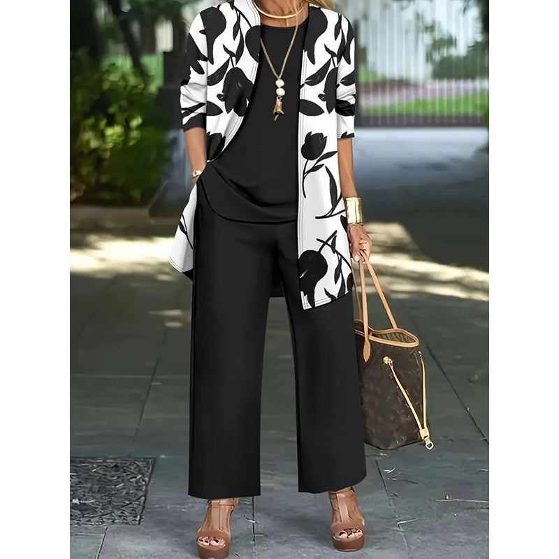 👚 Women’s Casual Comfortable 3-Piece Outfit Set – Stylish, Soft & Perfect for Everyday Wear ✨💃