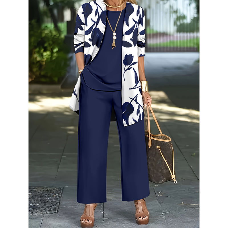 👚 Women’s Casual Comfortable 3-Piece Outfit Set – Stylish, Soft & Perfect for Everyday Wear ✨💃