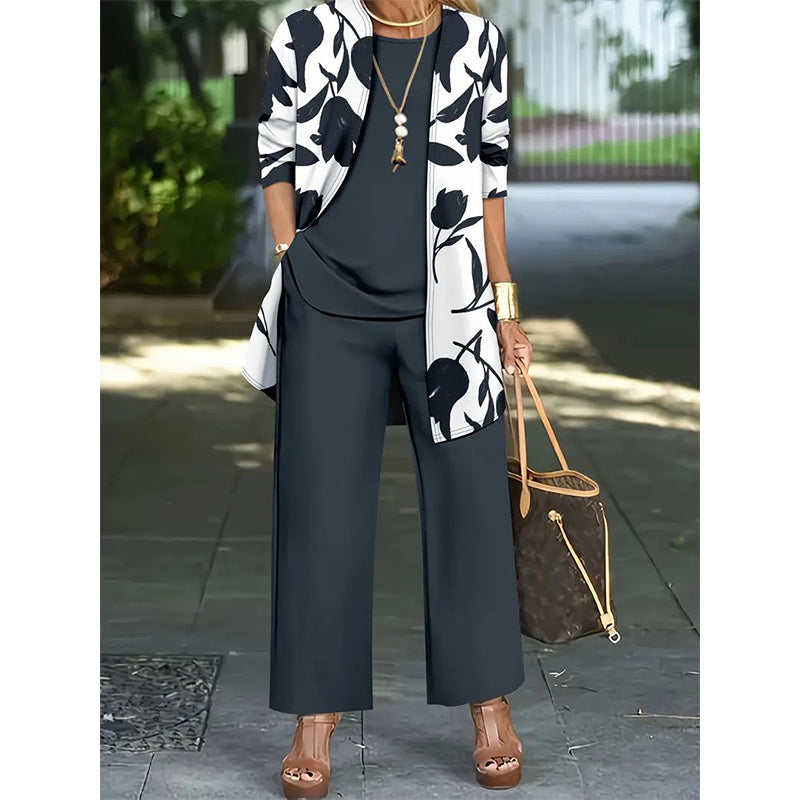 👚 Women’s Casual Comfortable 3-Piece Outfit Set – Stylish, Soft & Perfect for Everyday Wear ✨💃
