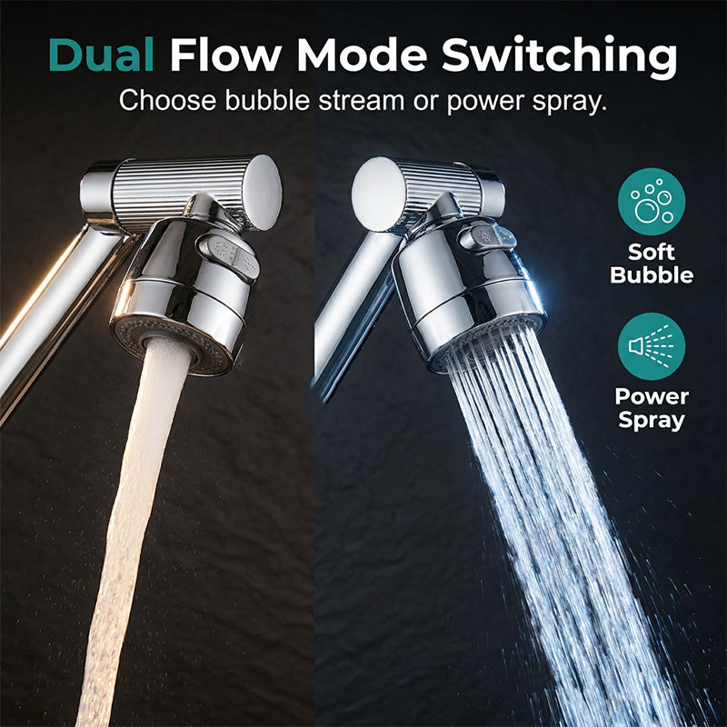 ⏳🚰 360° Rotating Mechanical Arm Faucet – Flexible, Modern & Easy to Use ✨