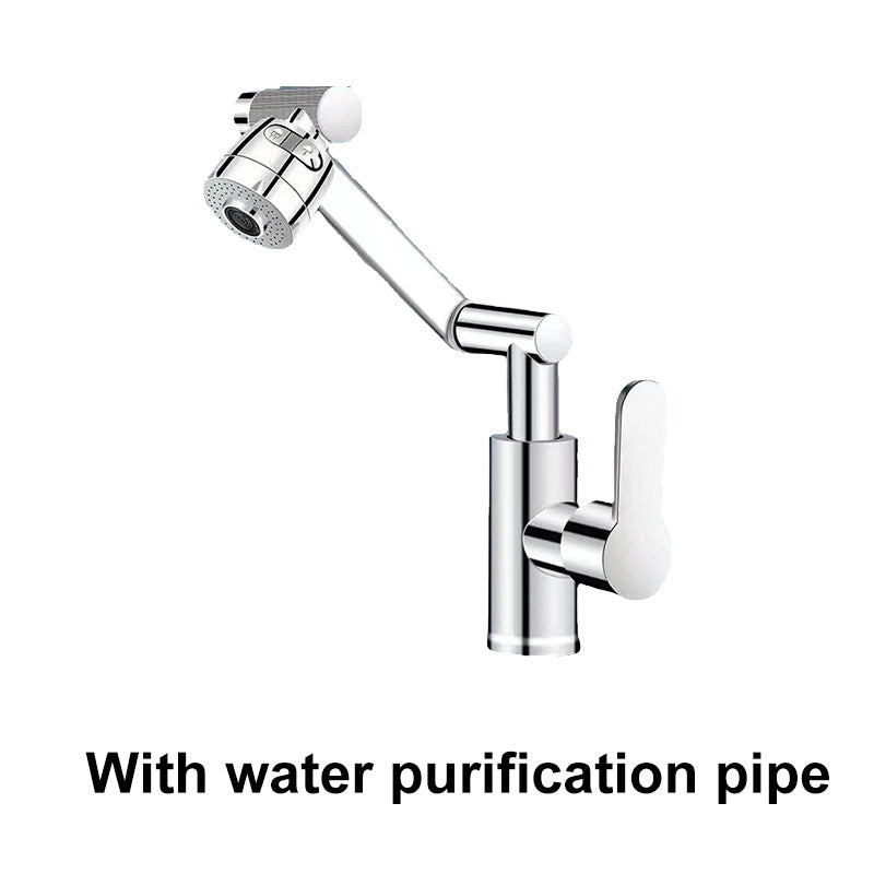 ⏳🚰 360° Rotating Mechanical Arm Faucet – Flexible, Modern & Easy to Use ✨