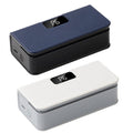 Rechargeable magnetic bag sealer with cutter