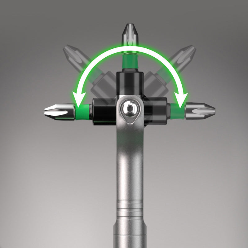Universal Magnetic Ratchet Screwdriver