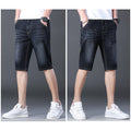 Men's Breathable Stretch Denim Shorts