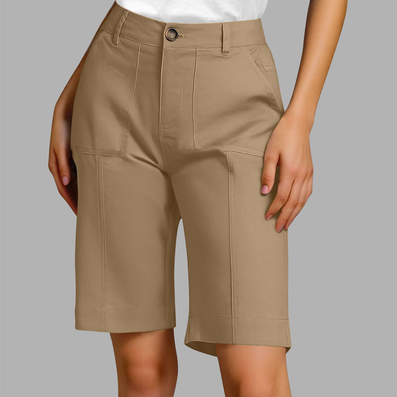 🔥New arrivals-Women's Solid Color Casual Shorts