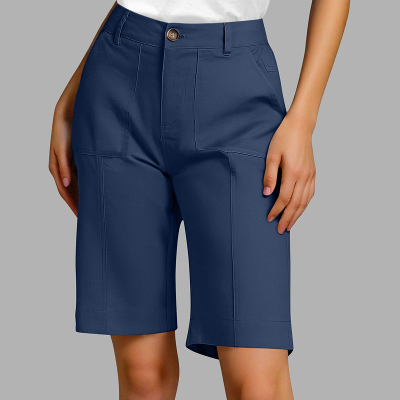 🔥New arrivals-Women's Solid Color Casual Shorts