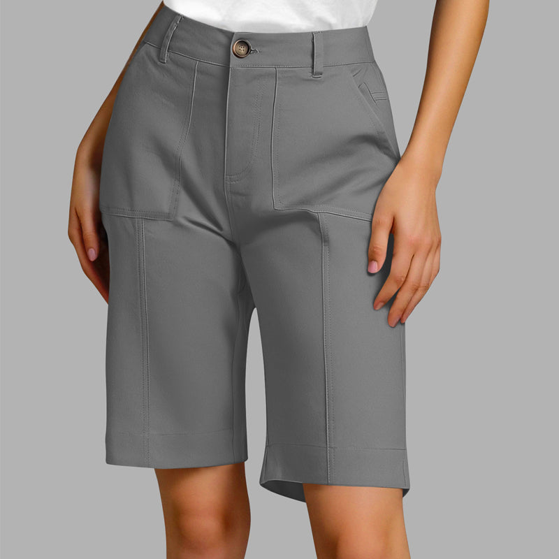 🔥New arrivals-Women's Solid Color Casual Shorts